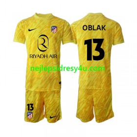 Fotbalový Dres Atlético Madrid Jan Oblak 13 Brankářské Dětské Alternativní 2024/25